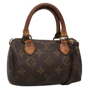 LOUIS VUITTON Monogram Mini Speedy Hand Bag M41534